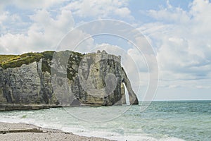 The cliffs of Etretat