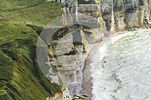 The cliffs of Etretat