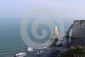 Cliffs of Etretat, France