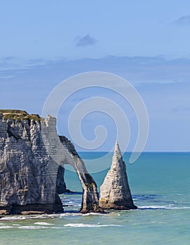 Cliffs of Etretat, Normandy,France