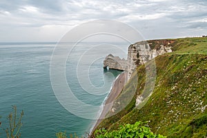 The Cliffs of Etretat, Normandy, France