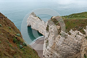 The Cliffs of Etretat, Normandy, France