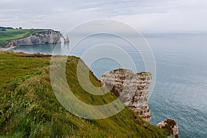 The Cliffs of Etretat, Normandy, France