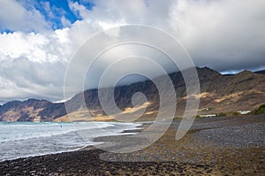 Cliffs of Famara beach