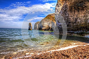 Cliffs of Flamborough, Yorkshire, Great Britain.