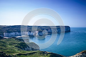 Cliffs of Flamborough, Yorkshire, Great Britain.