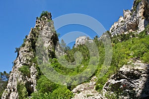 The Cliffs of Fontaine-de-Vaucluse