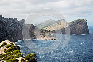 Cliffs at Formentor peninsula, Mallorca
