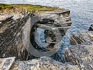 Cliffs at Fowl Craig, Papa Westray, Orkney