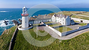 Galley head lighthouse. county Cork. Ireland photo