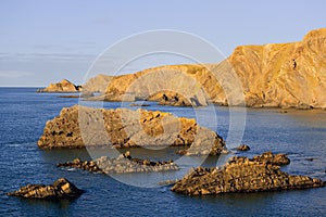 Cliffs hartland point