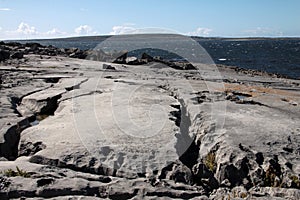 Cliffs in Inisheer, Aran islands