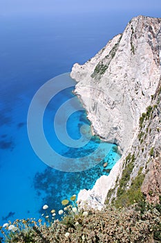 Cliffs at Kampi, Zante