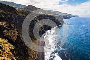 Cliffs of La Palma, Canary Islands