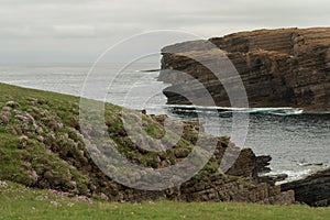 Cliffs of Mainland, Orkney islands, Scotland