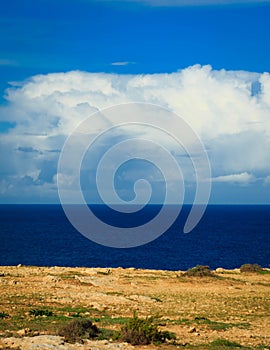 Cliffs in Malta. Marfa Region photo