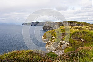 The cliffs of Moher in Co Clare in the West of Ireland