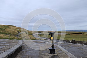 Cliffs of Moher - dawn view - Northern Ireland - Irish travel - popular tourist attraction