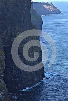 Cliffs of Moher, edge of the Burren region, County Clare, Ireland