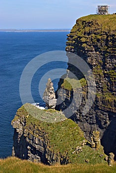 Cliffs of Moher, edge of the Burren region, County Clare, Ireland