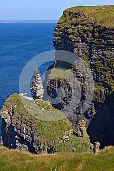 Cliffs of Moher, edge of the Burren region, County Clare, Ireland