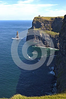 Cliffs of Moher, edge of the Burren region, County Clare, Ireland