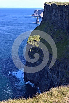 Cliffs of Moher, edge of the Burren region, County Clare, Ireland