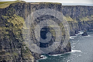 The Cliffs of Moher facing South