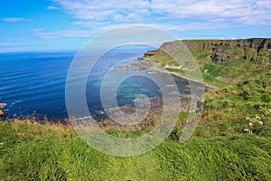 The Cliffs of Moher Ireland Scape Tourist Backpacking Attraction photo