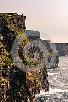 Cliffs of Moher Ireland sunset sun light Irish landmark amazing