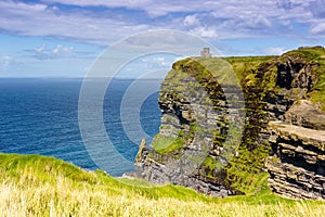 Cliffs of Moher Ireland travel traveling sea nature tourism ocean