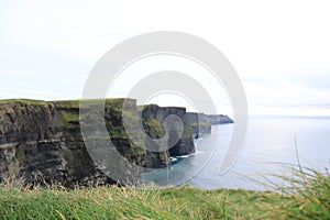 Cliffs of Moher - landscape dawn view - Northern Ireland - Irish travel - popular tourist attraction
