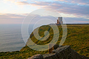 Cliffs of Moher and OBriens Tower Ireland