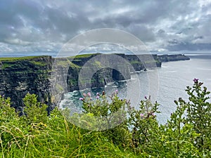 The Cliffs of Moher sea cliffs Ireland