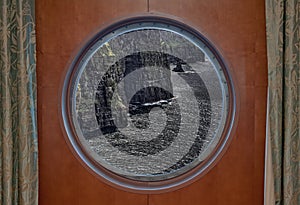 Cliffs of Moher Seen Through Porthole