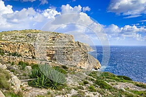 Cliffs near Blue Grotto, Malta