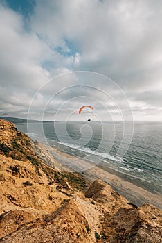 Cliffs near the Gliderport, Torrey Pines State Reserve, San Diego, California