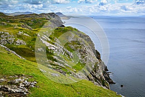 Cliffs near the Slieve League, County Donegal, Ireland