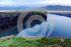 Cliffs near Vik, Iceland