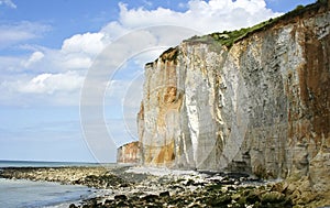 Cliffs in Normandy