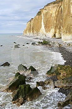 Cliffs in Normandy