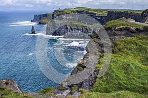 Cliffs and ocean