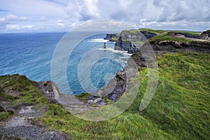 Cliffs and ocean