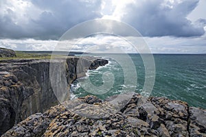 Cliffs and ocean