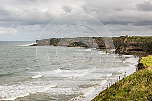 Cliffs of Pointe Du Hoc, Normandy