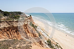 Cliffs at Praia da Falesia photo