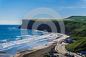 Saltburn cliffs