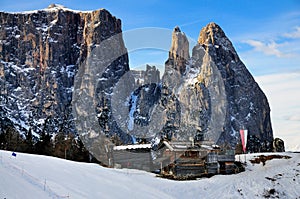 Cliffs of Schlern, Seiseralm, Val Gardena