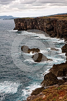 Cliffs by the sea