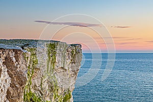 The Cliffs at Seaford at Sunset